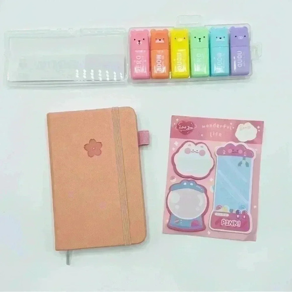 Pink Themed Stationary Bundle - Picture 1 of 7